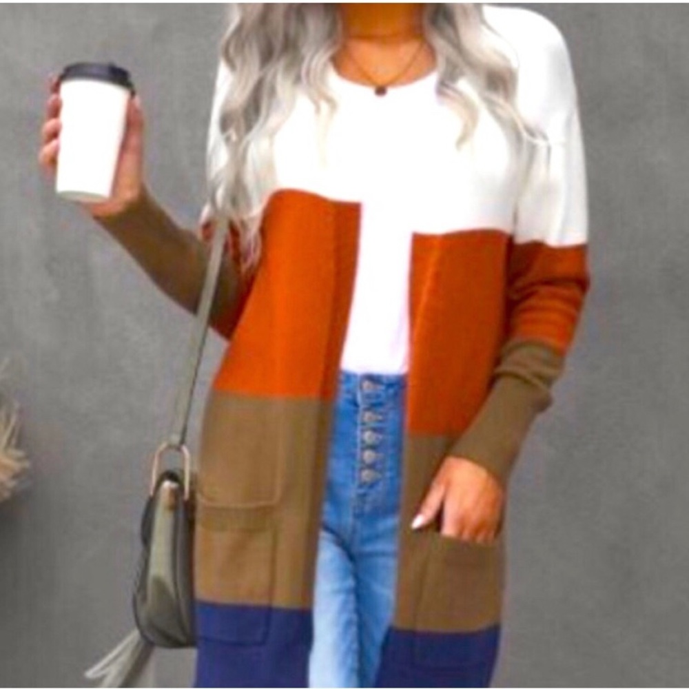 Colorful and comfy cardigan